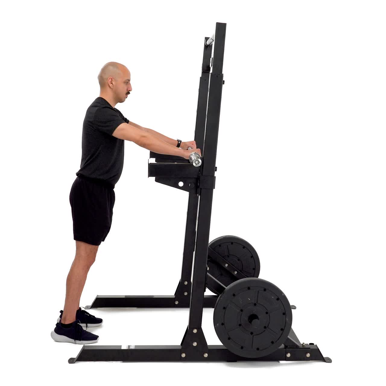 Very Incline Wide Push Up with trainwell