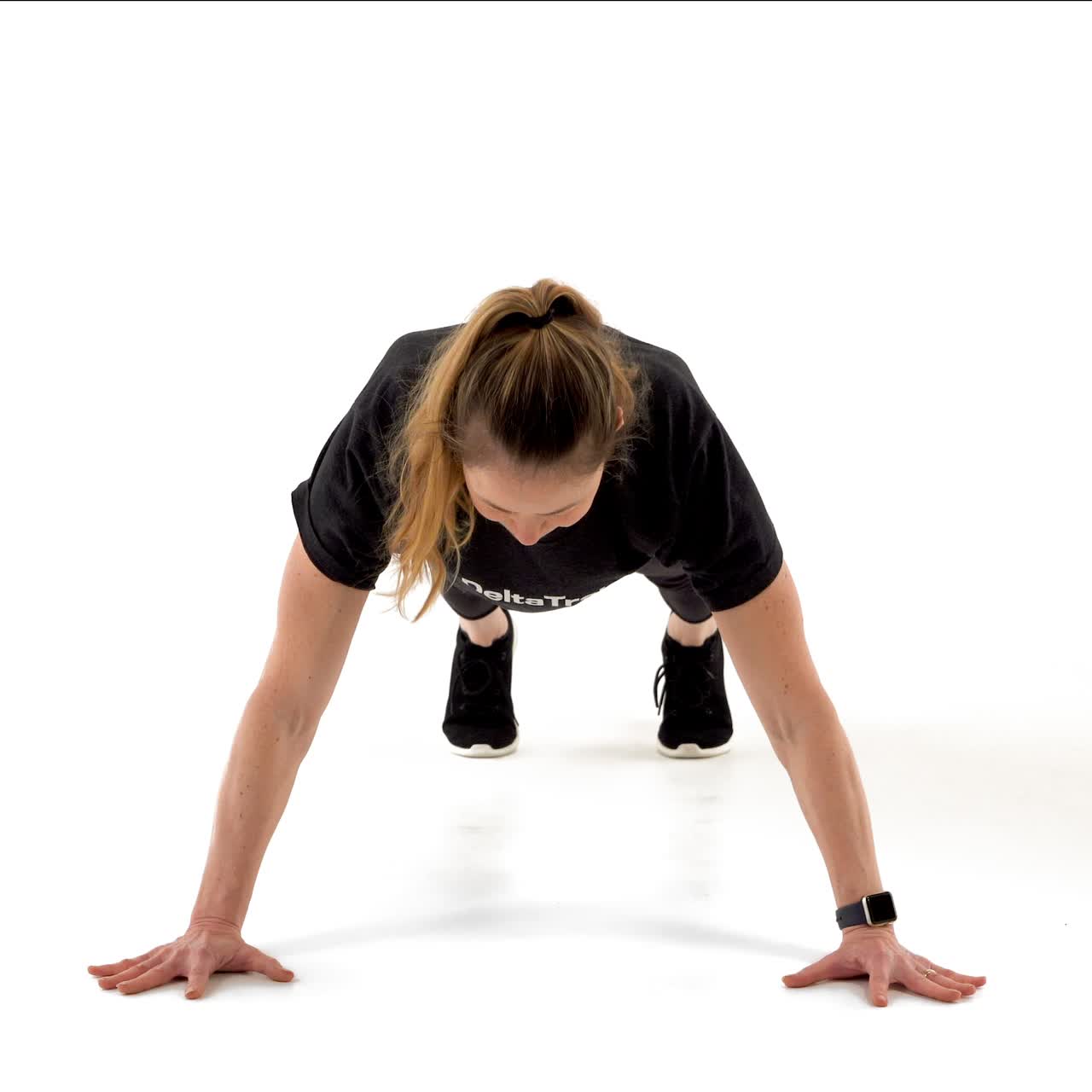 Wide Push Up with trainwell