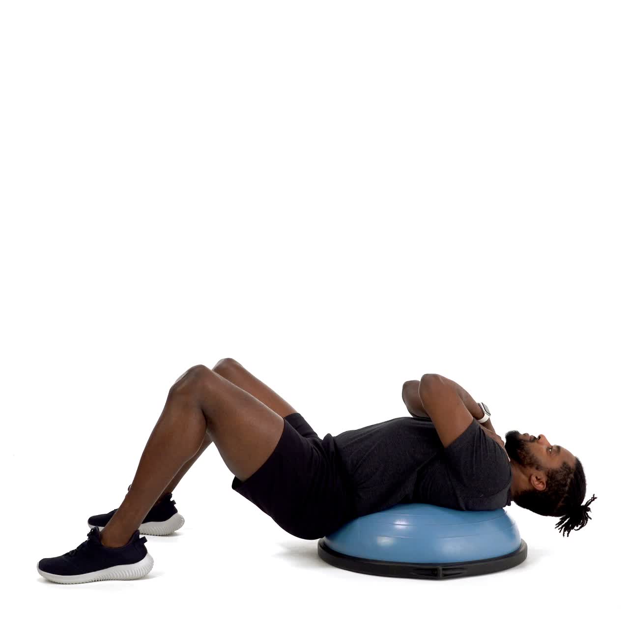 Bosu Crunch with trainwell