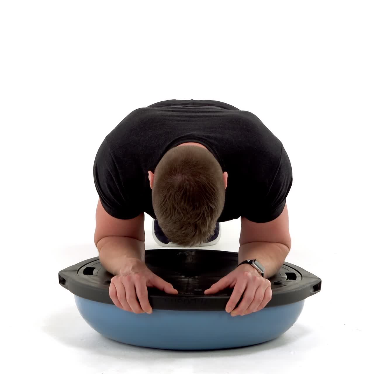 Bosu Plank with trainwell