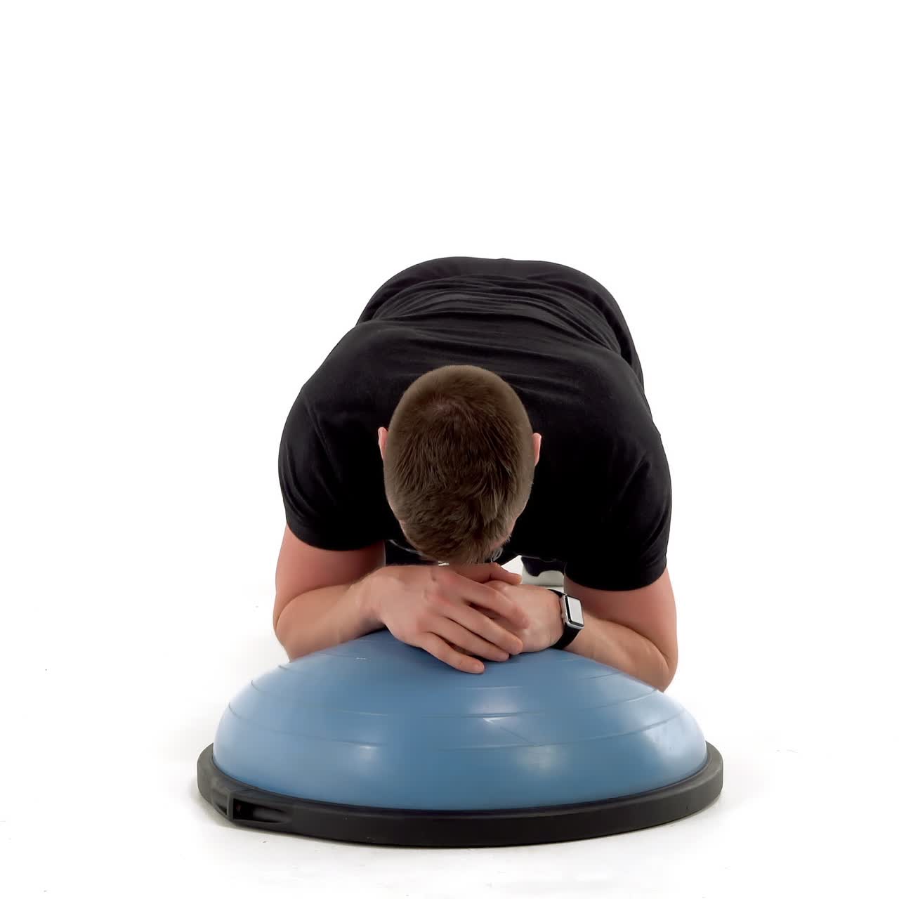 Bosu Plank To Push Up with trainwell