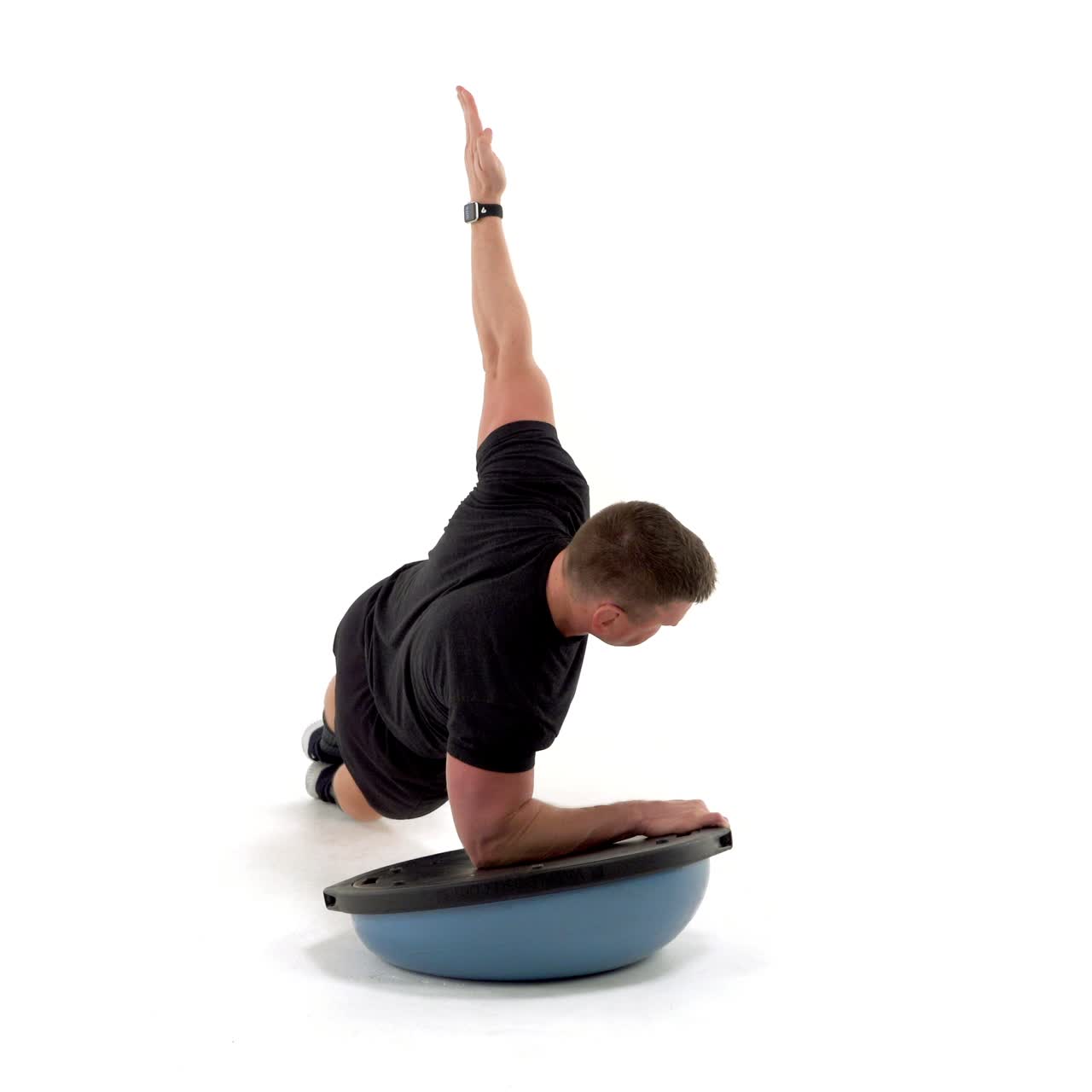 Bosu Side Plank with trainwell