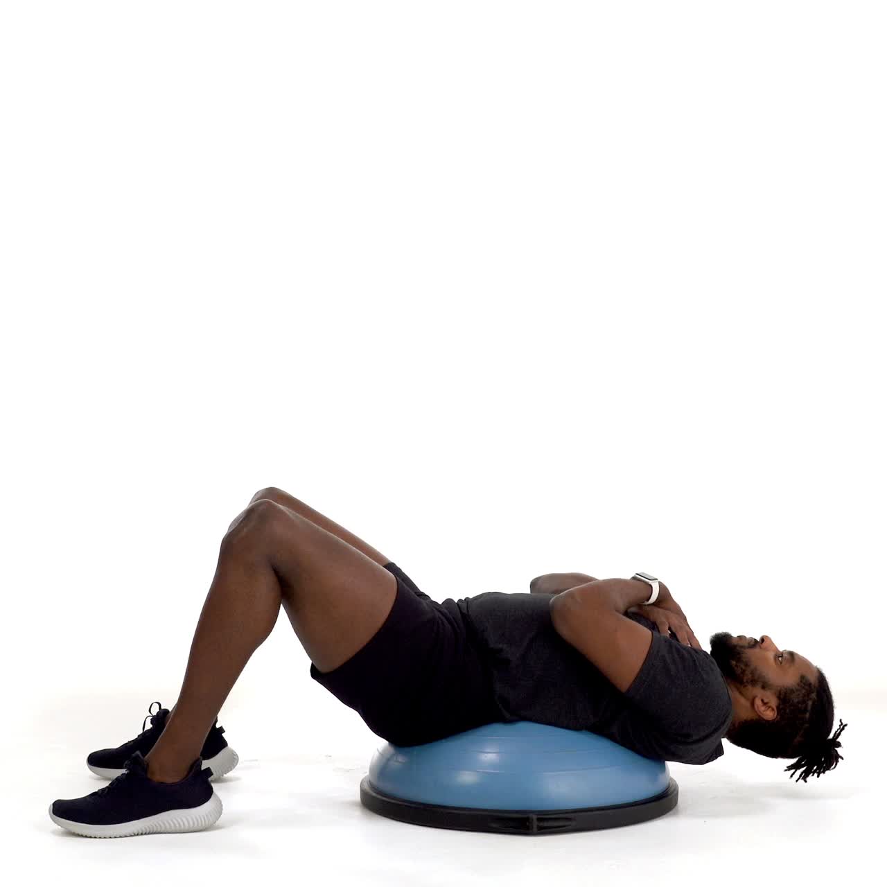 Bosu Sit Up with trainwell