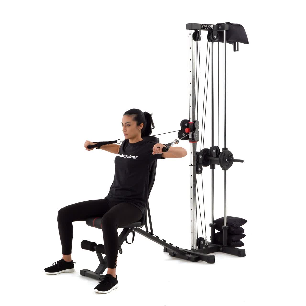 Cable Bench Press with trainwell