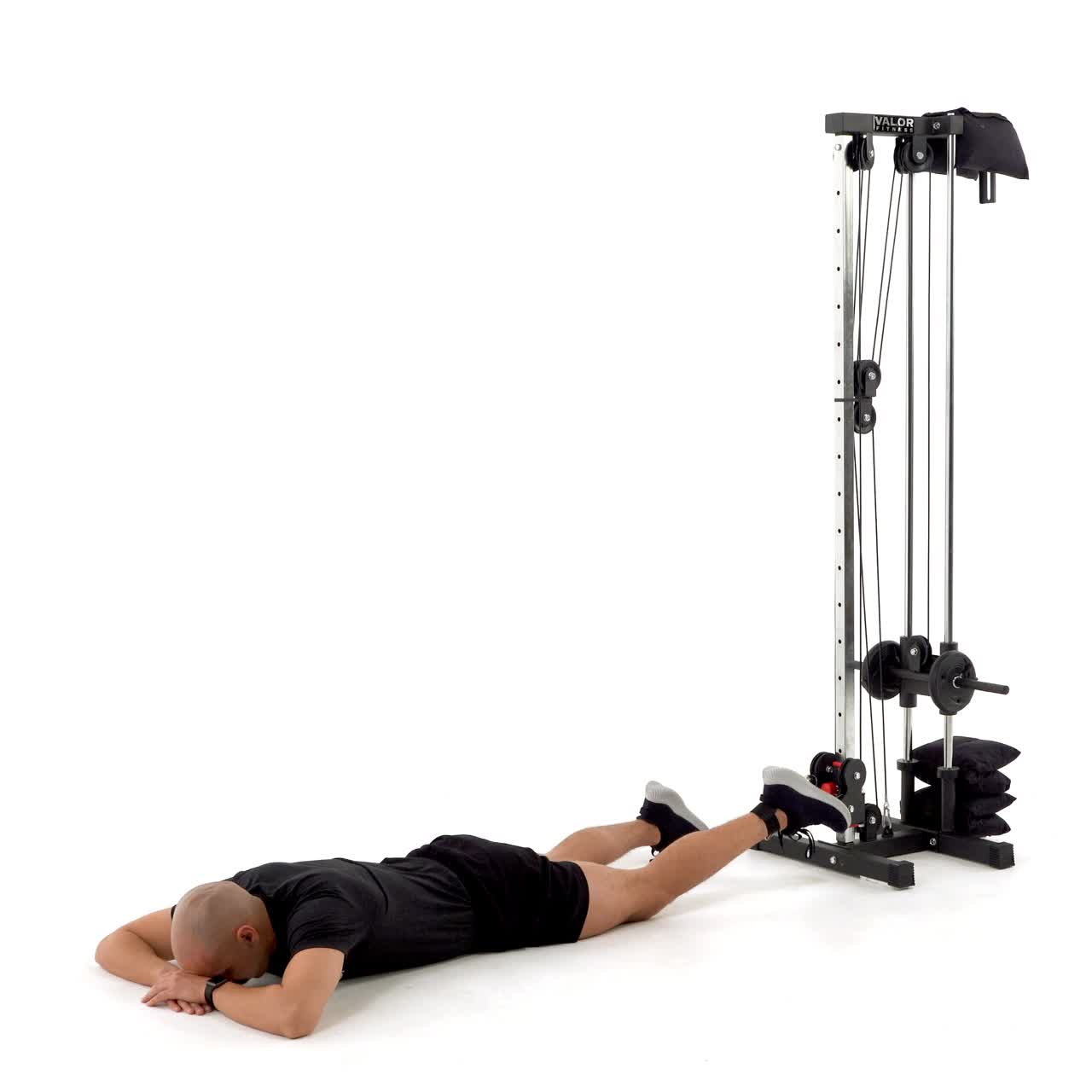 Cable Hamstring Curl with trainwell