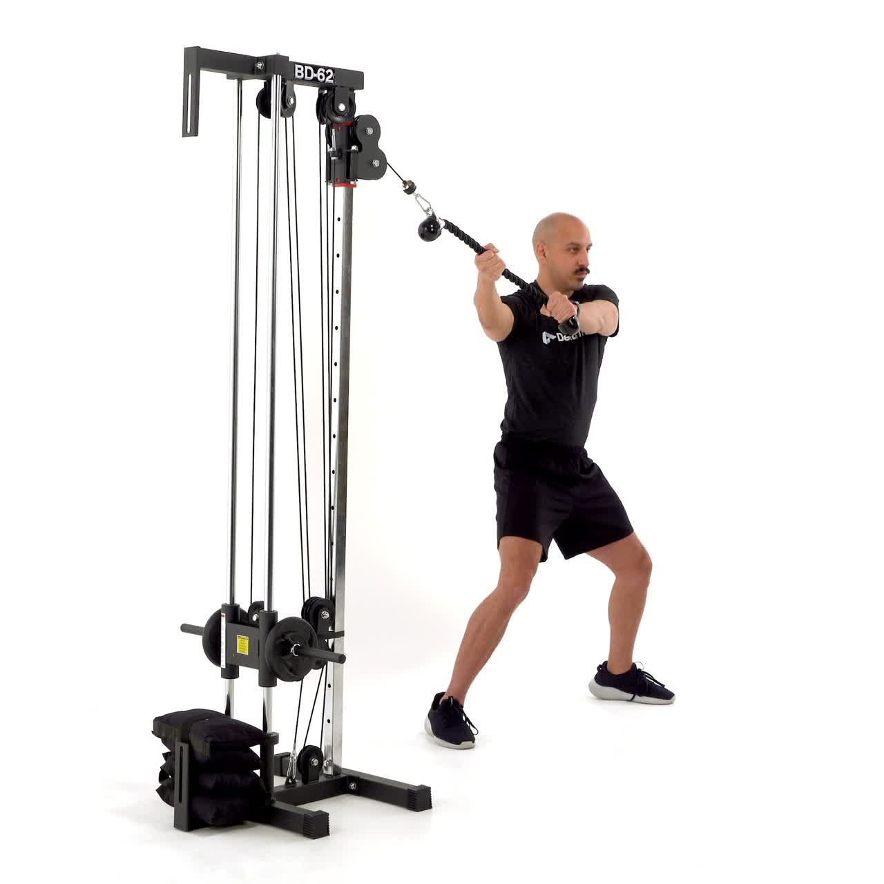 Cable Lumberjack High To Low with trainwell