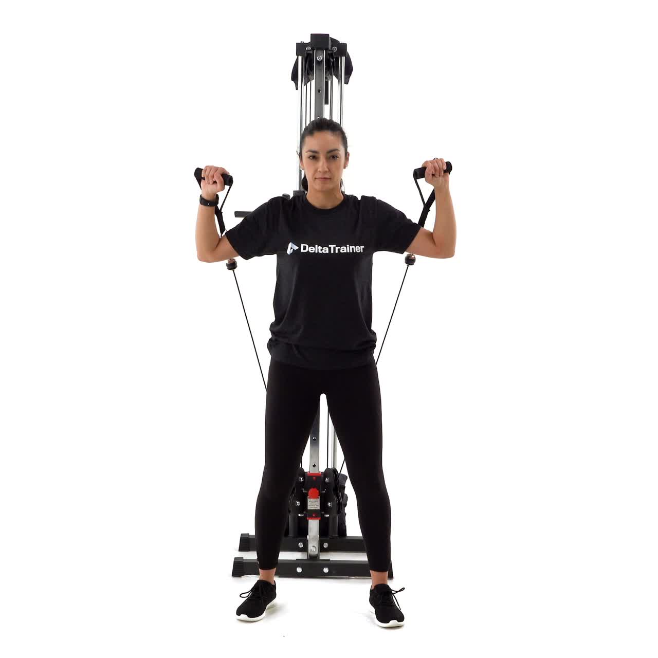 Cable Overhead Press with trainwell