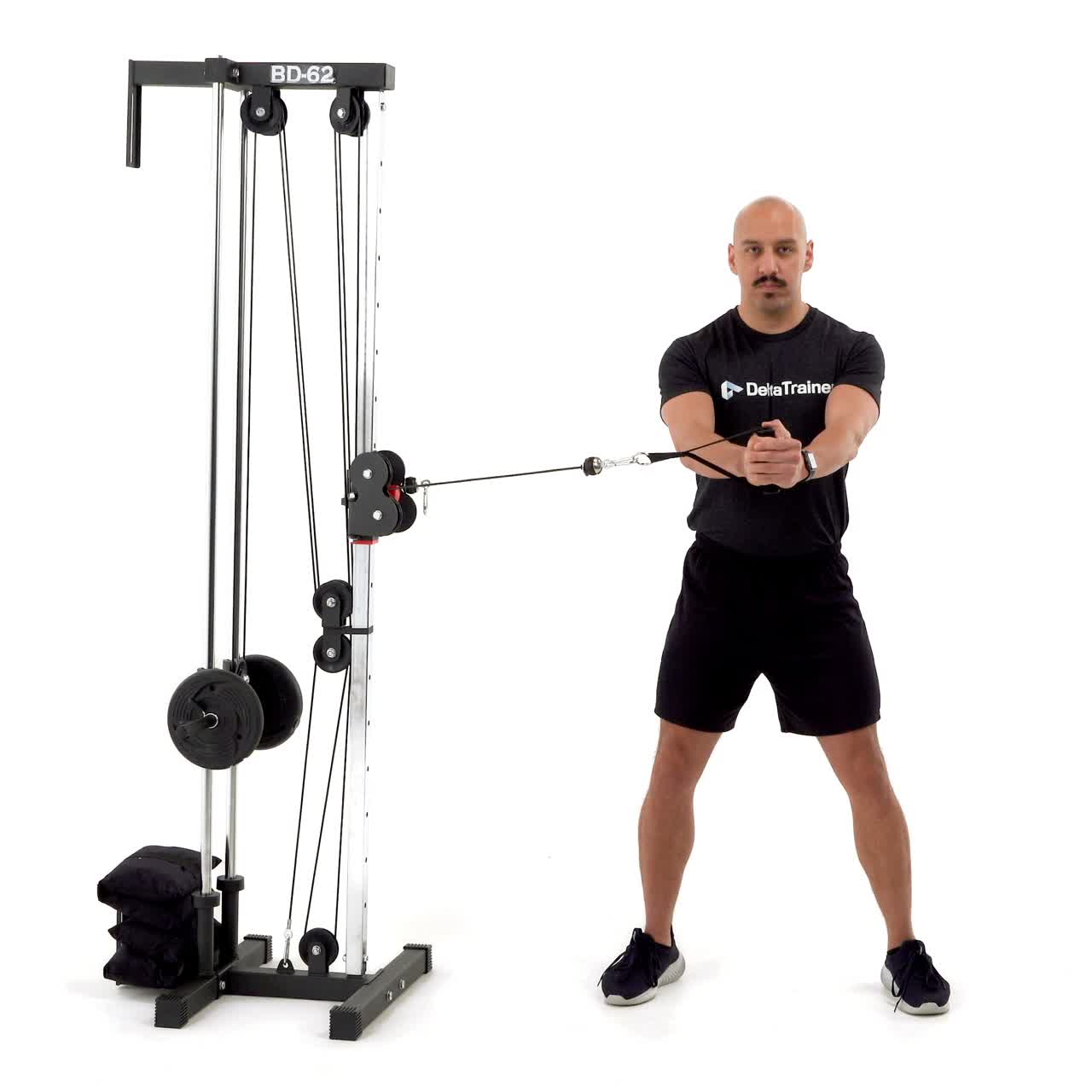 Cable Pallof Circle with trainwell