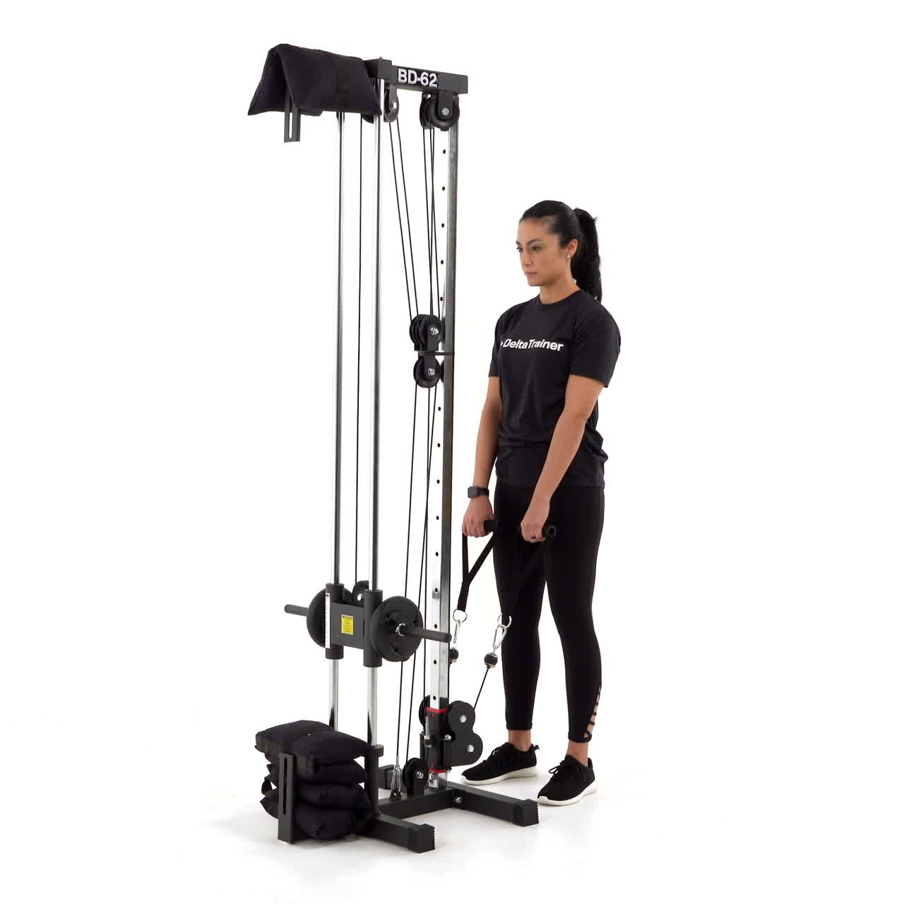 Cable Shrug with trainwell