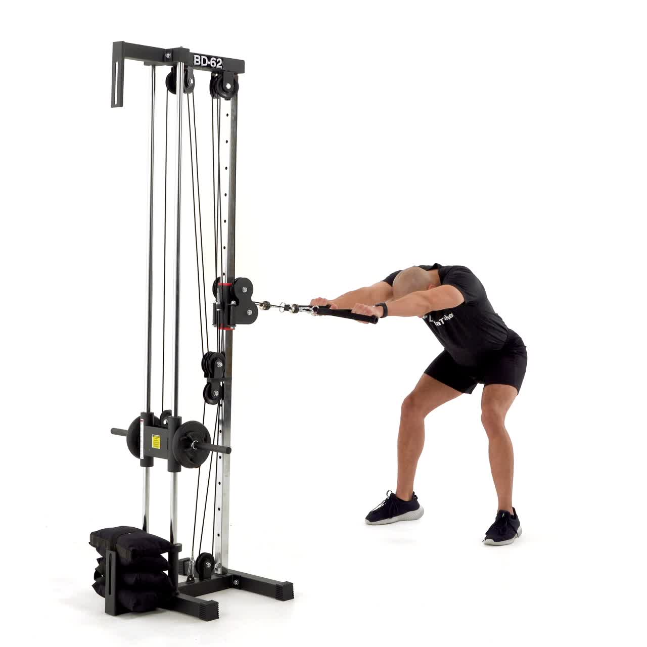 Cable Vertical To Horizontal Row with trainwell