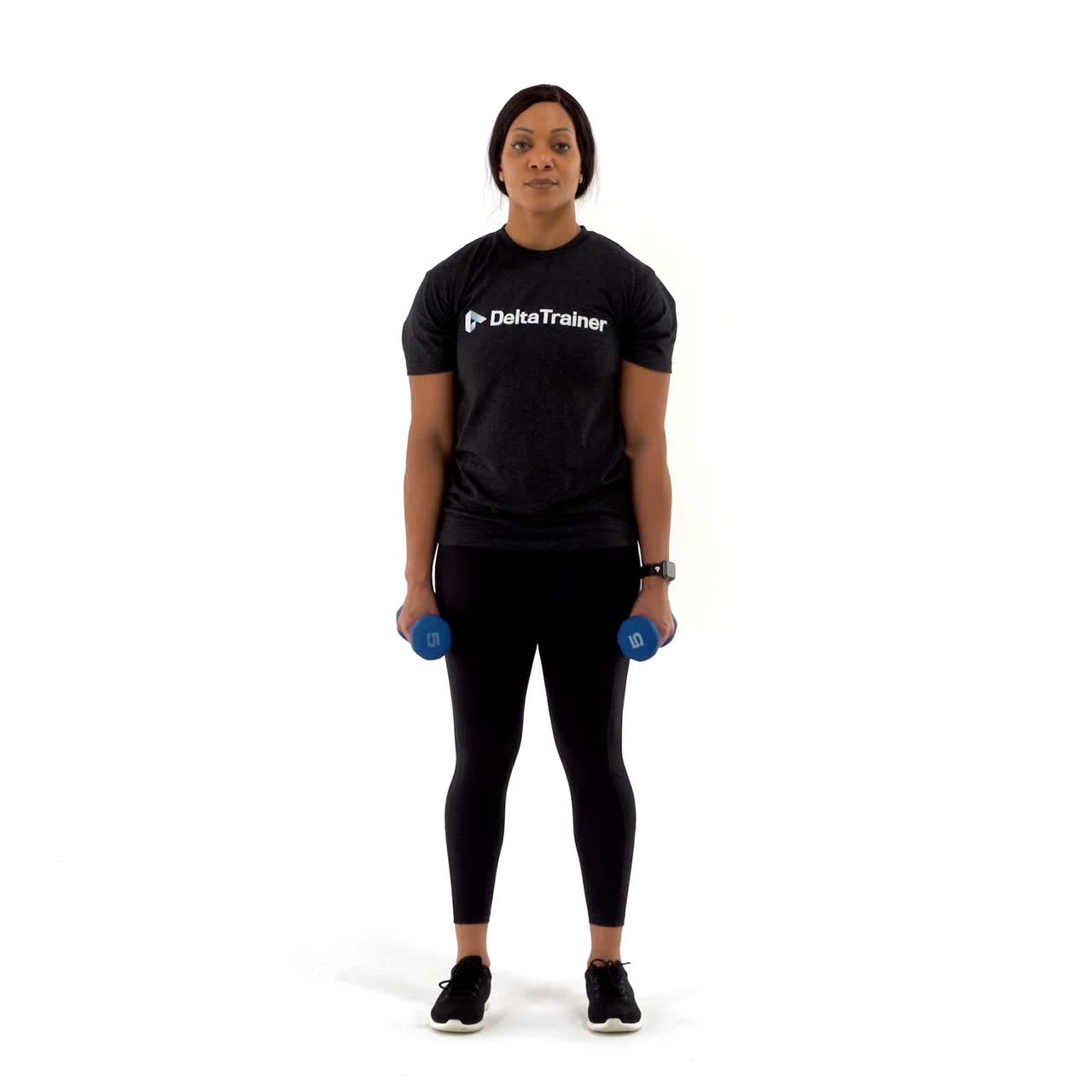 Dumbbell Alternating Lateral Front Raise with trainwell