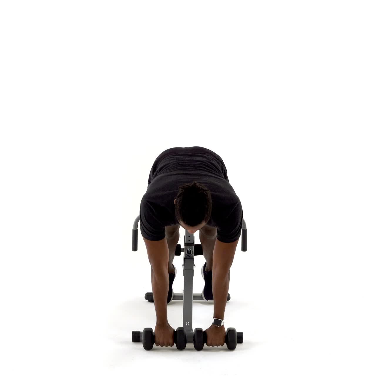 Dumbbell Back Extension with trainwell