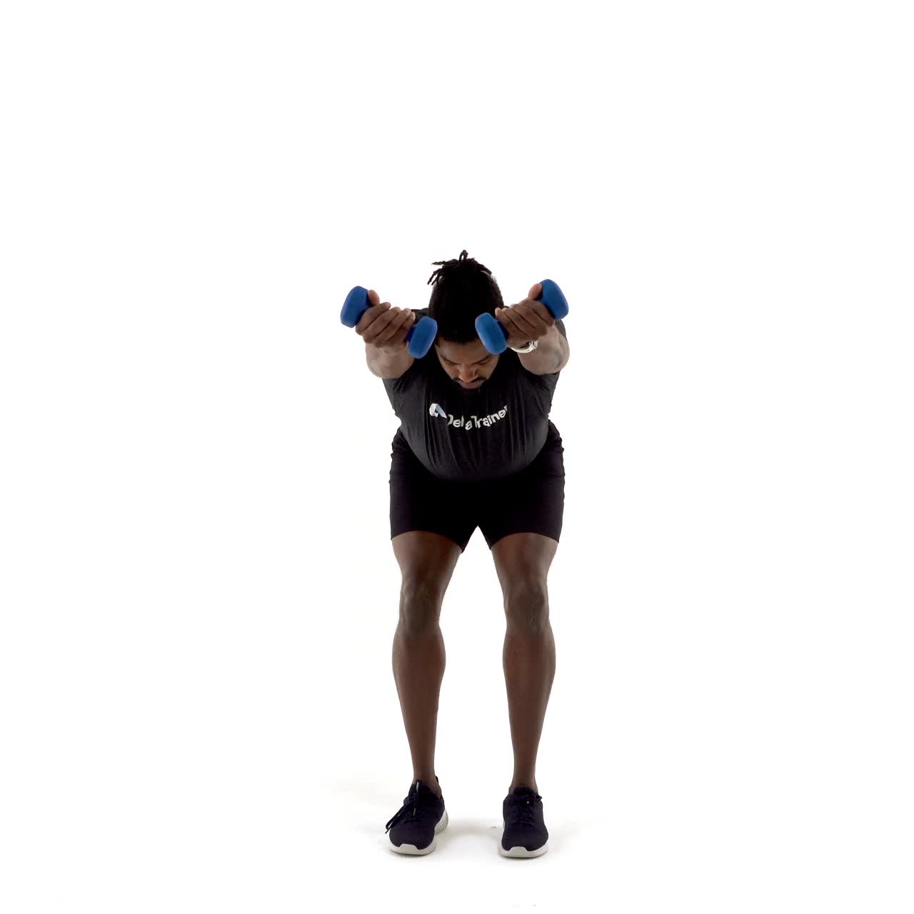Dumbbell Bent Over Swimmer with trainwell