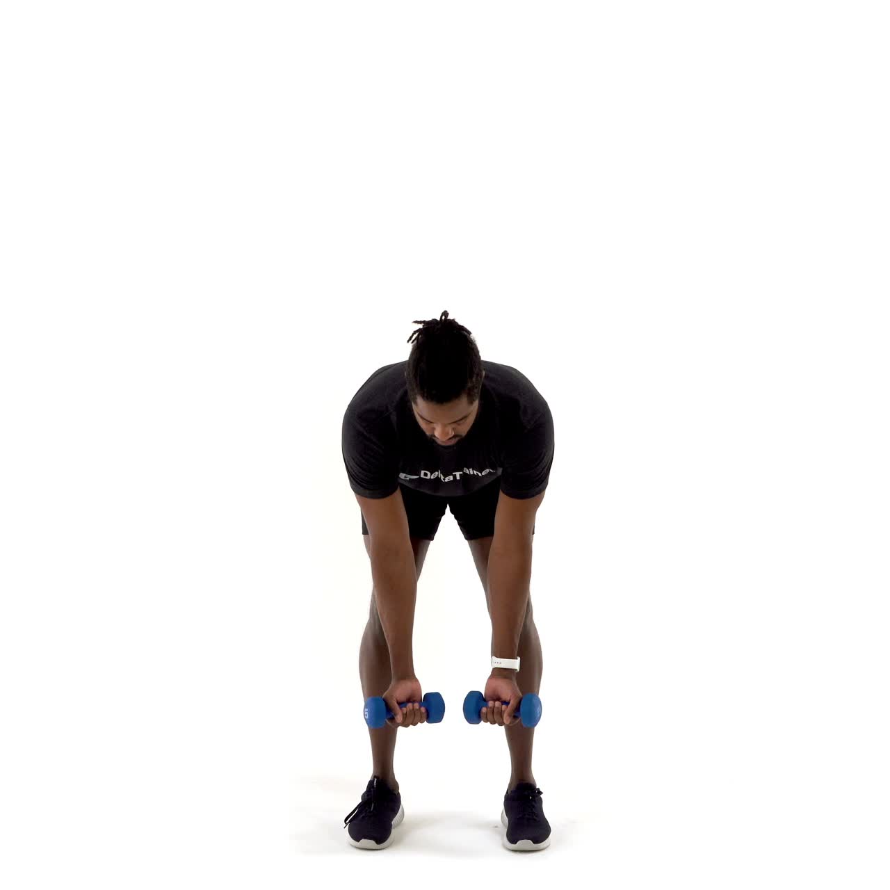 Dumbbell Bent Over W Raise with trainwell