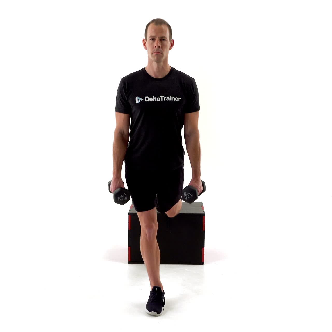Dumbbell Bulgarian Split Squat with trainwell