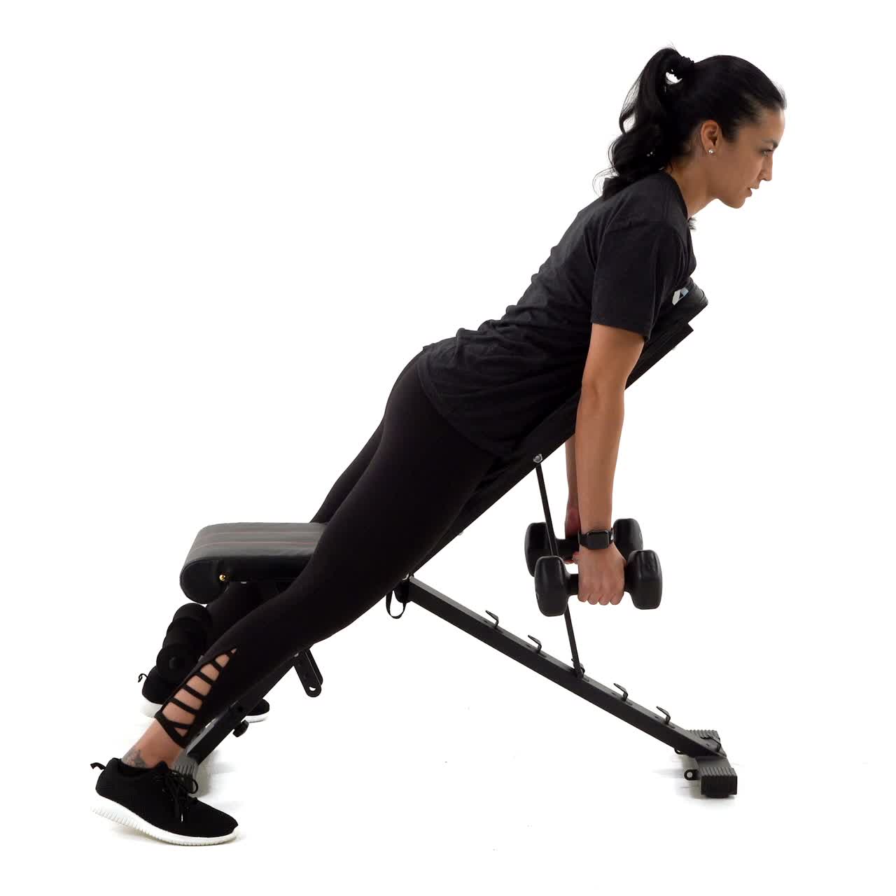 Dumbbell Chest Supported Row with trainwell