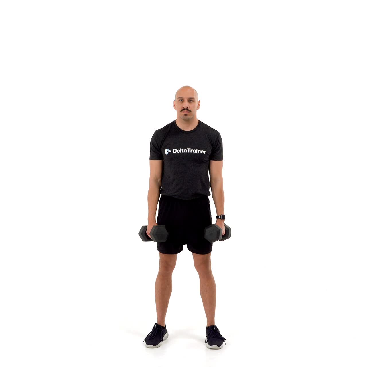 Dumbbell Clean And Jerk with trainwell