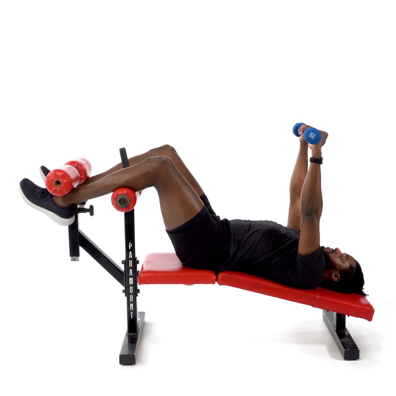 Dumbbell Decline Bench Press with trainwell