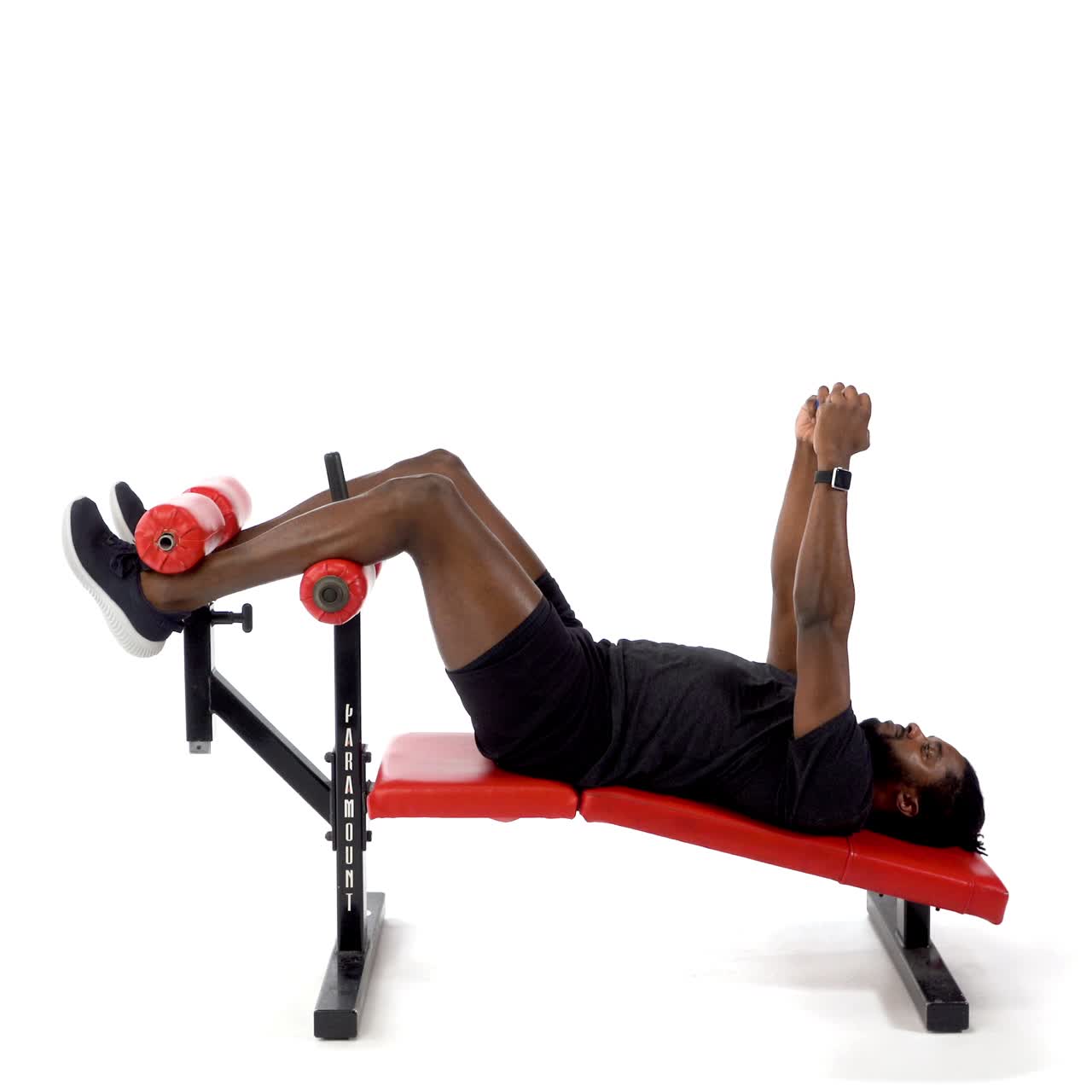 Dumbbell Decline Sit Up with trainwell