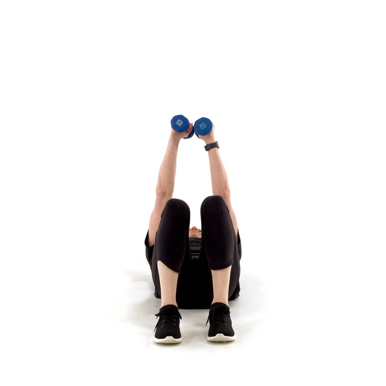 Dumbbell Floor Chest Fly with trainwell
