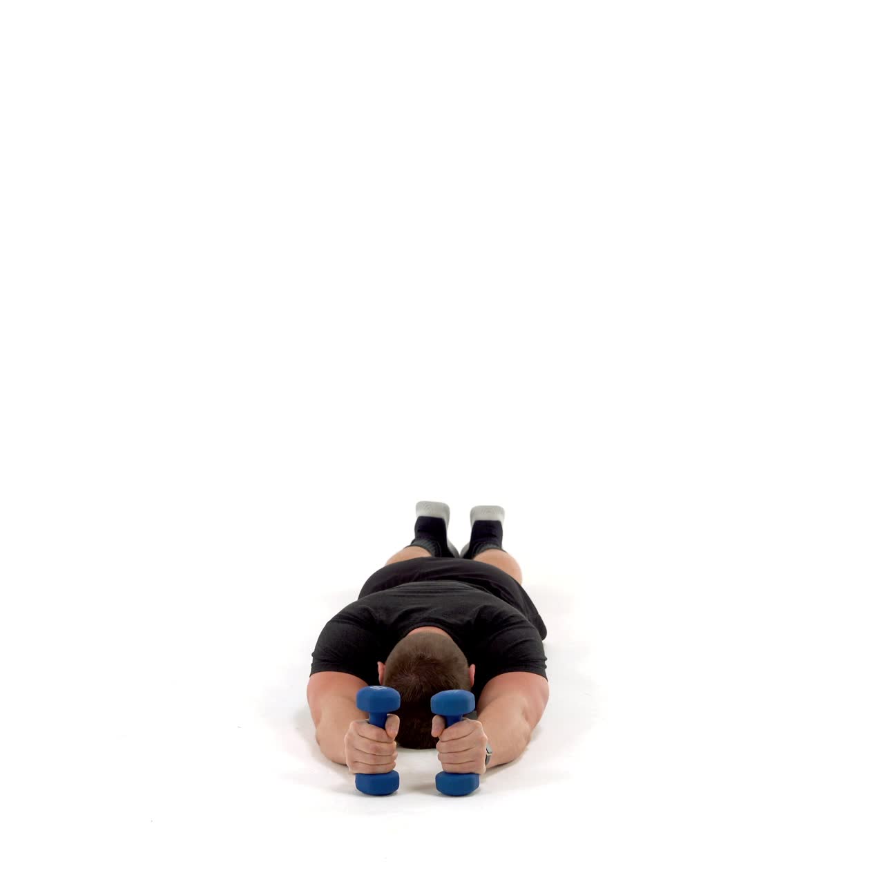 Dumbbell Floor IYT with trainwell
