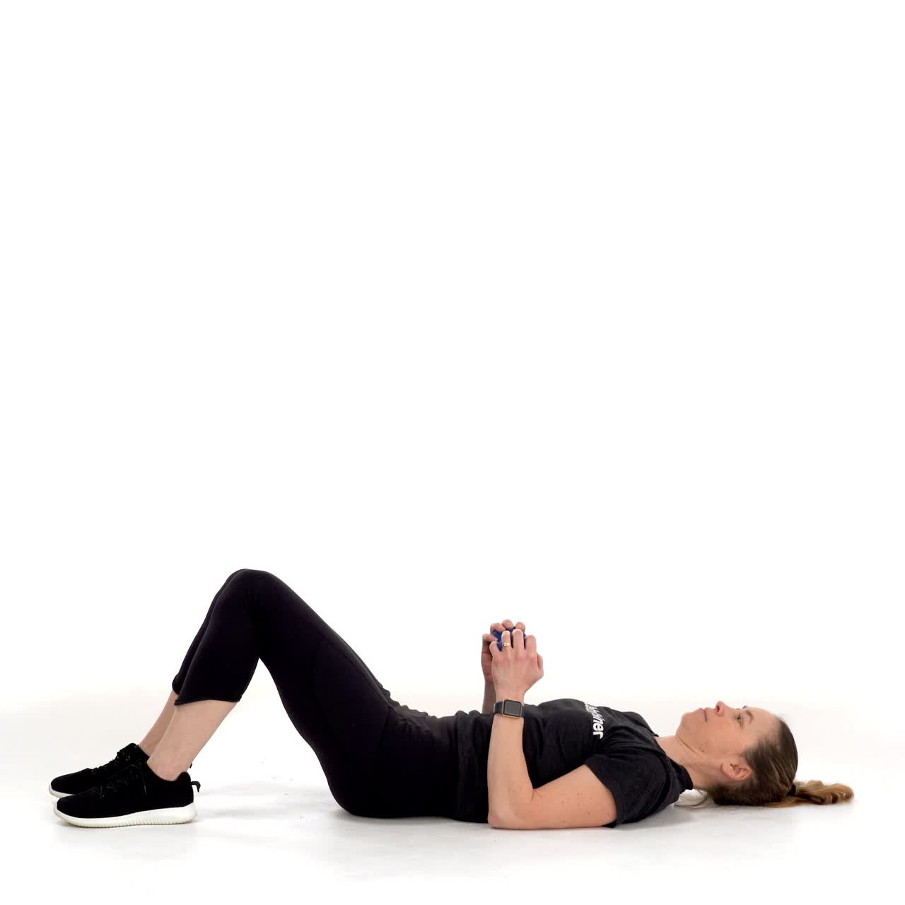 Dumbbell Floor Tricep Cycle with trainwell