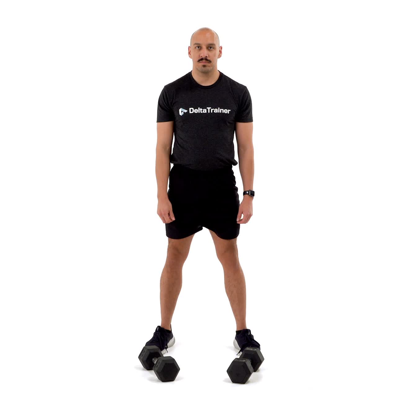 Dumbbell Half Burpee Walkout with trainwell