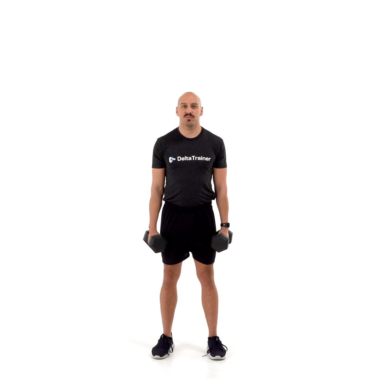 Dumbbell Hammer Curl To Press with trainwell