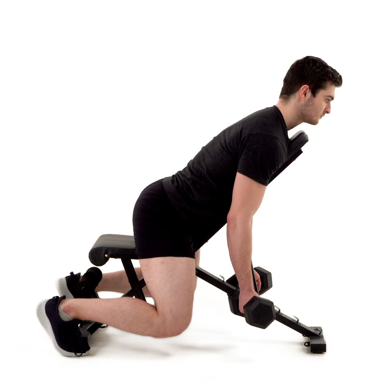 Dumbbell Lying Curl with trainwell