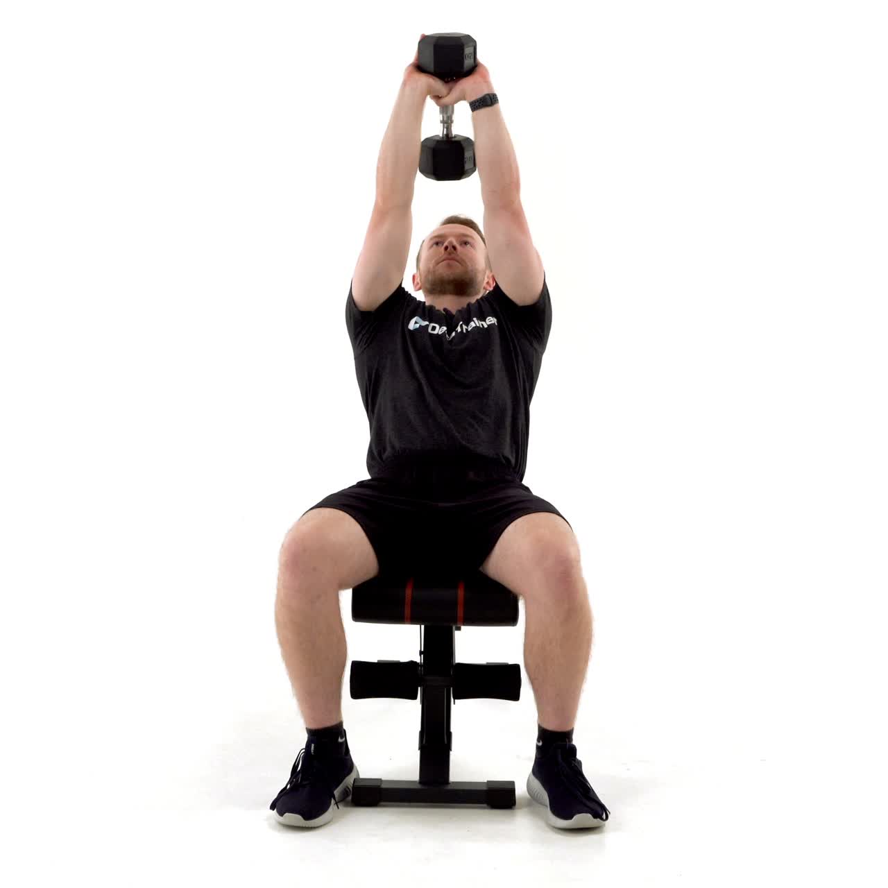 Dumbbell Overhead Row with trainwell