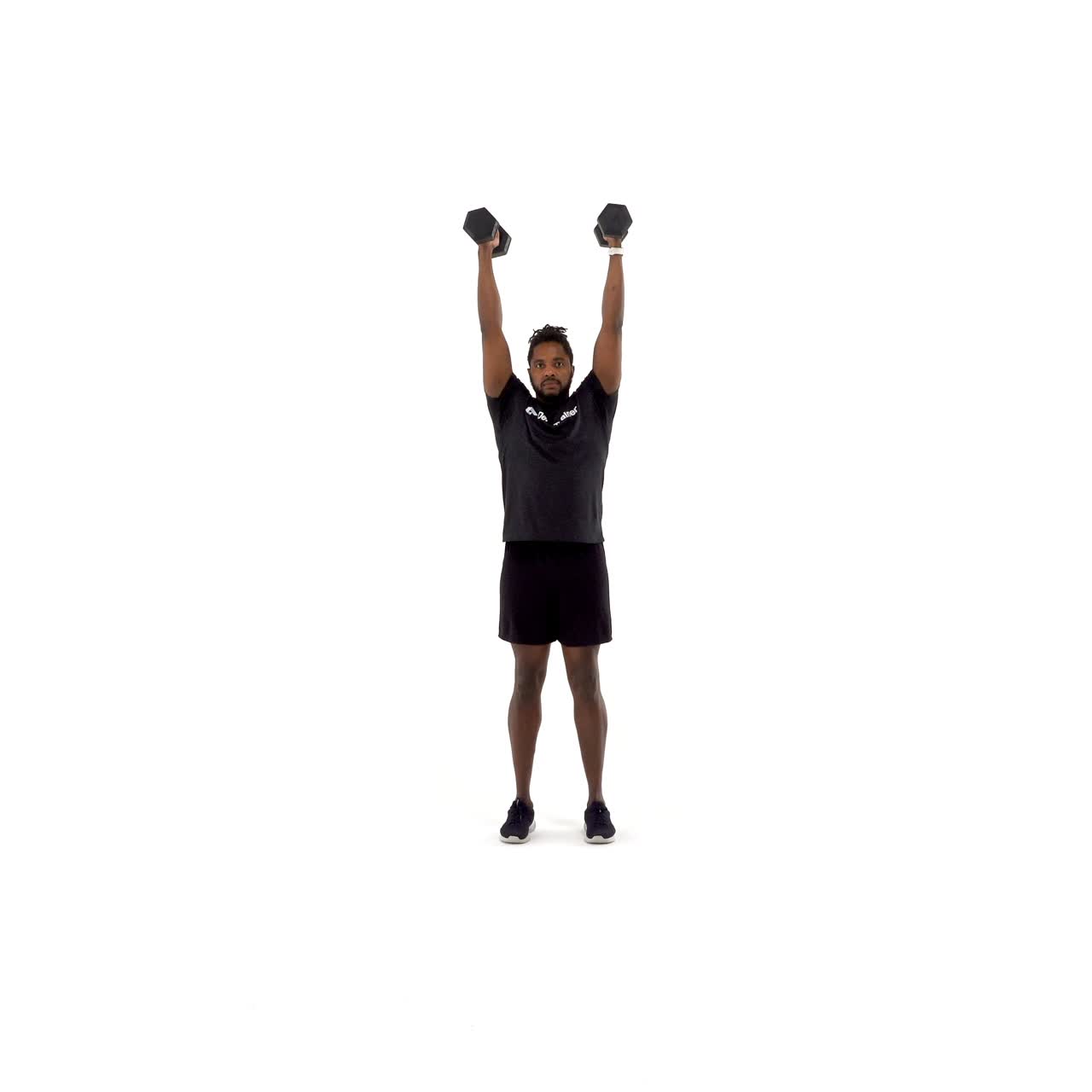 Dumbbell Overhead Walk with trainwell