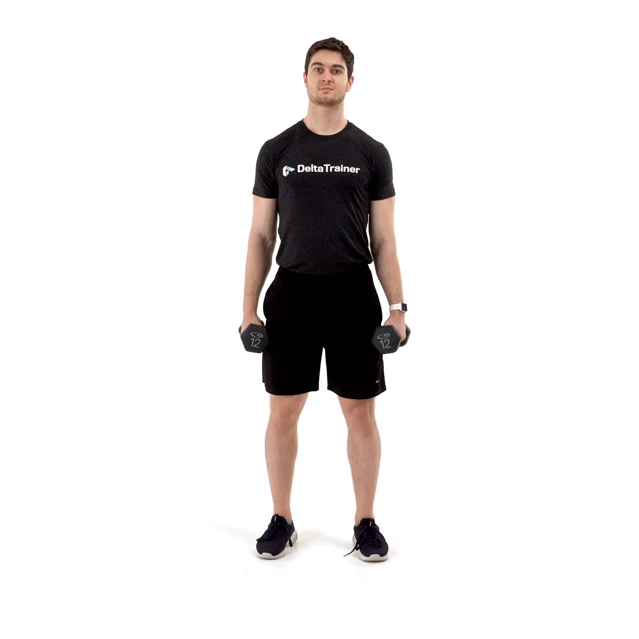 Dumbbell Pistol Squat with trainwell