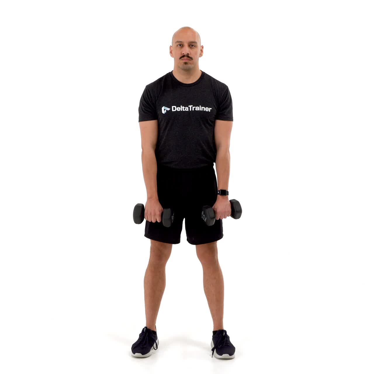 Dumbbell Reverse Curl with trainwell