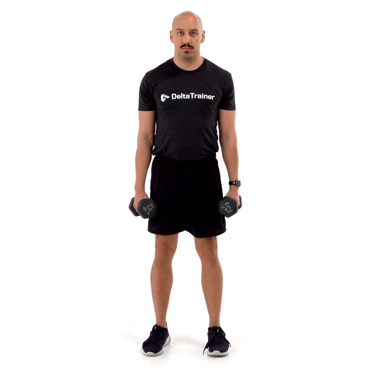 Dumbbell Reverse Lunge with trainwell