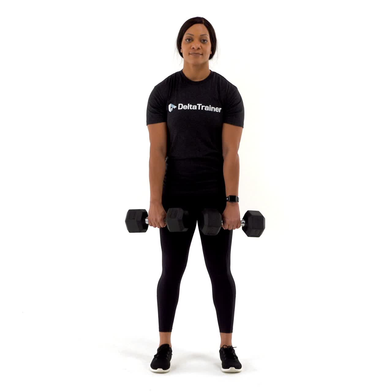 Dumbbell Romanian Deadlift with trainwell