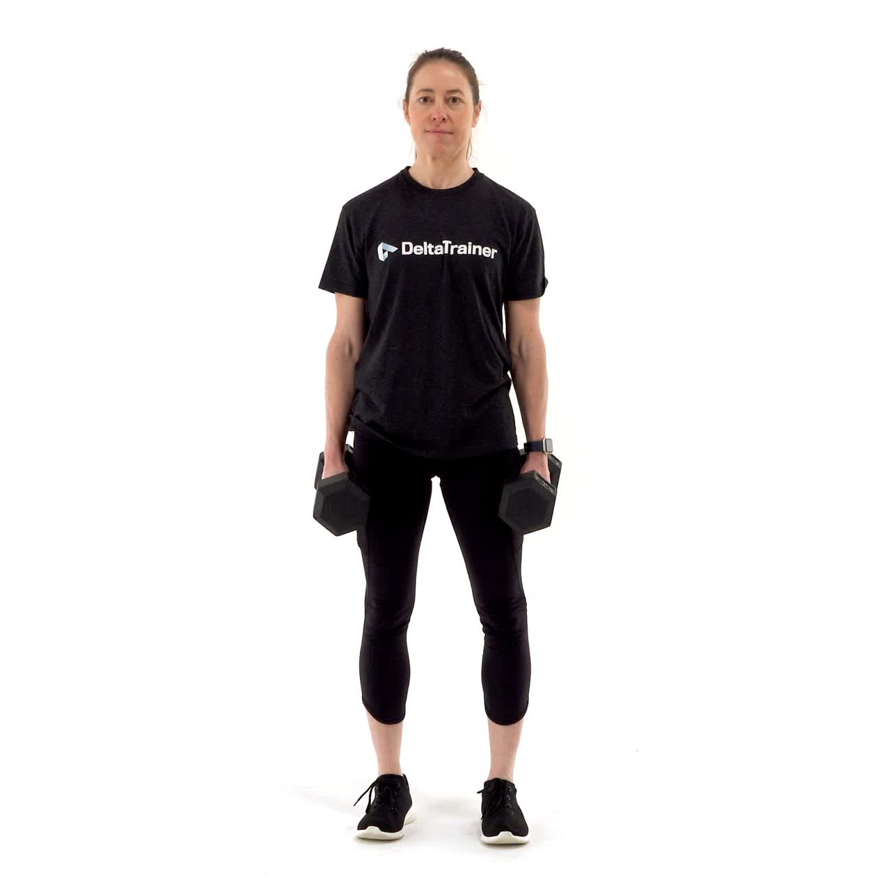 Dumbbell Shrug with trainwell