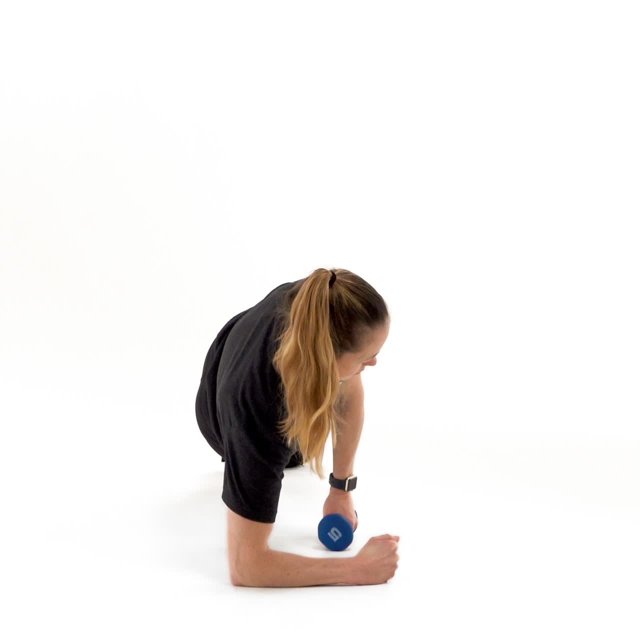 Dumbbell Side Plank Row with trainwell
