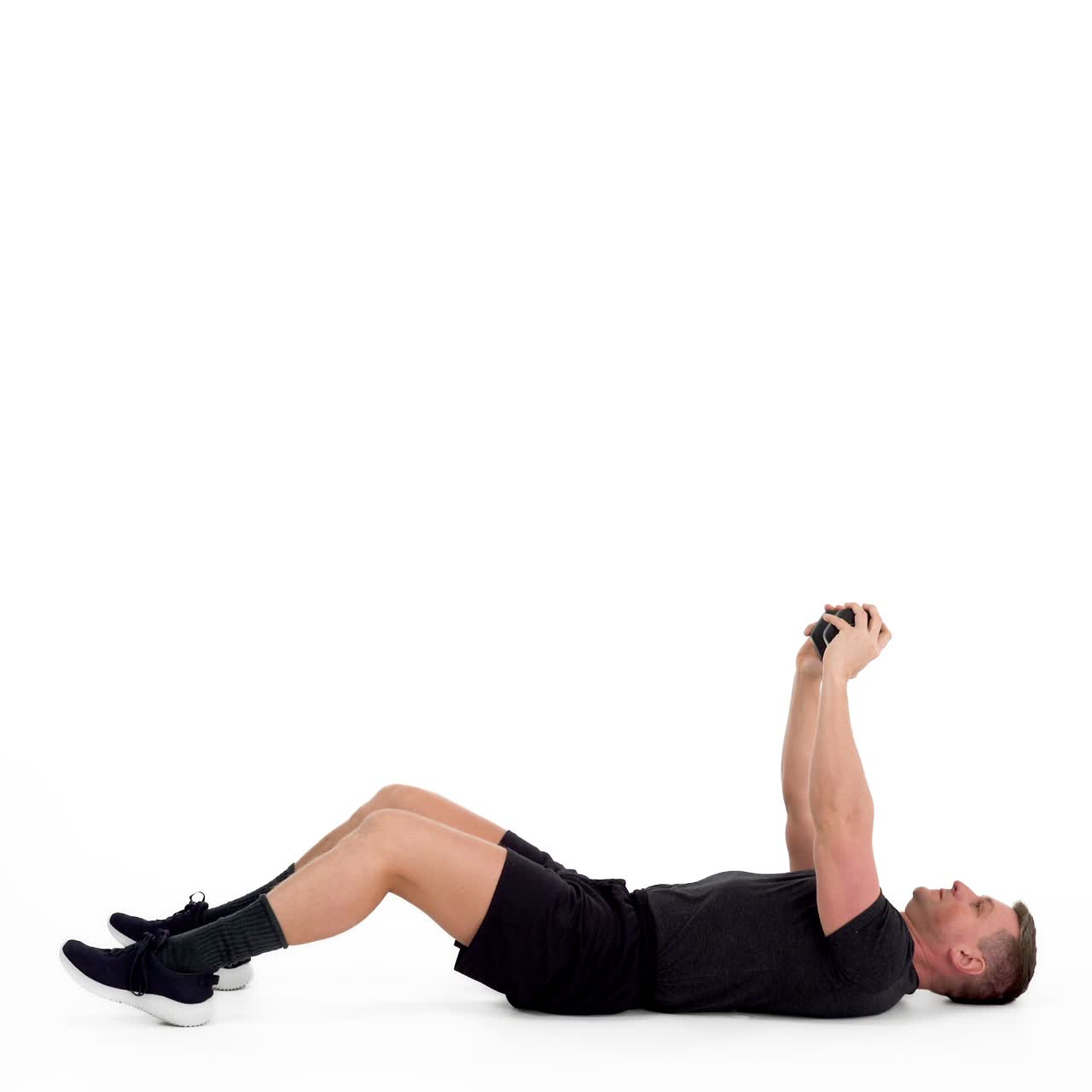 Dumbbell Sit Up with trainwell