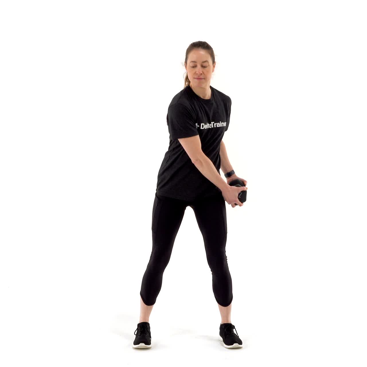 Dumbbell Standing Lumberjack with trainwell