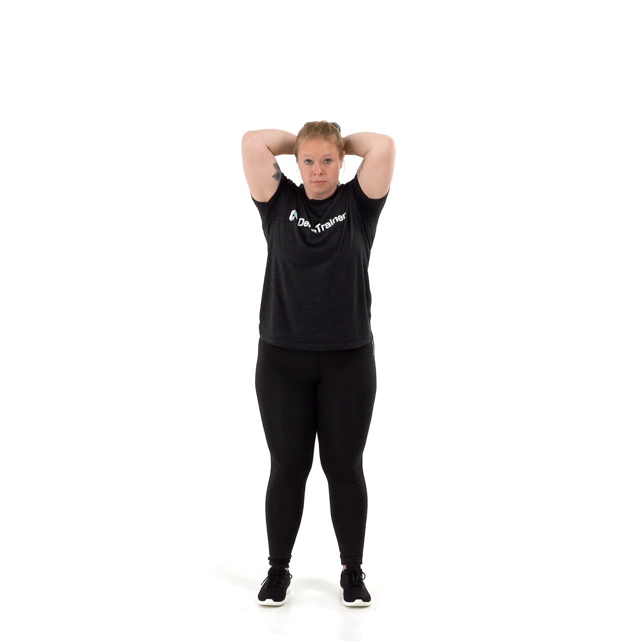 Dumbbell Tricep Extension with trainwell