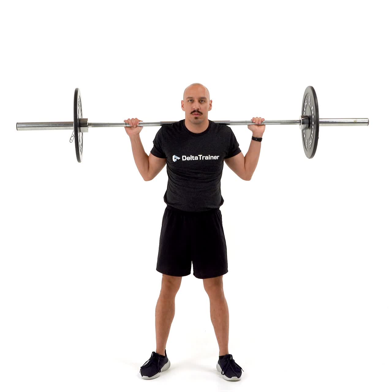 Barbell Half Squat with trainwell