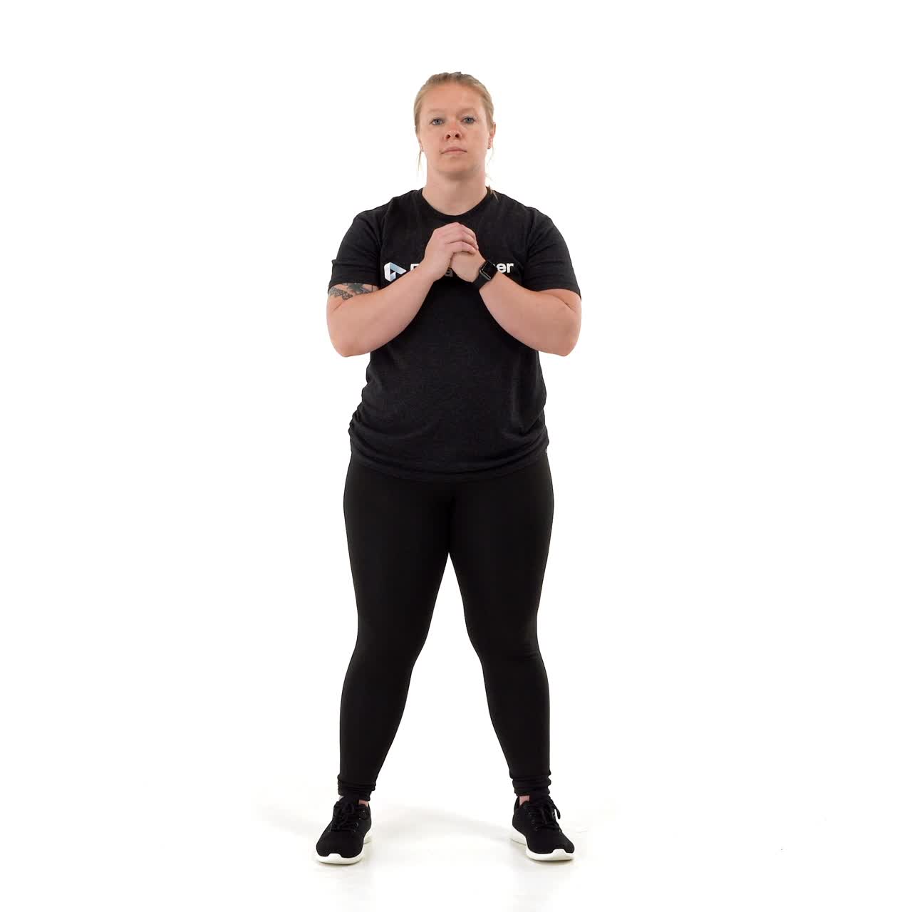 Bodyweight Half Squat with trainwell