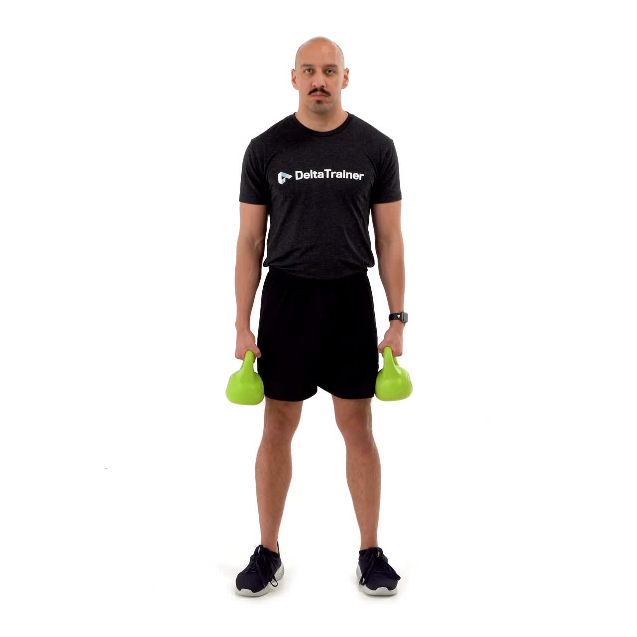 Kettlebell Half Curl with trainwell