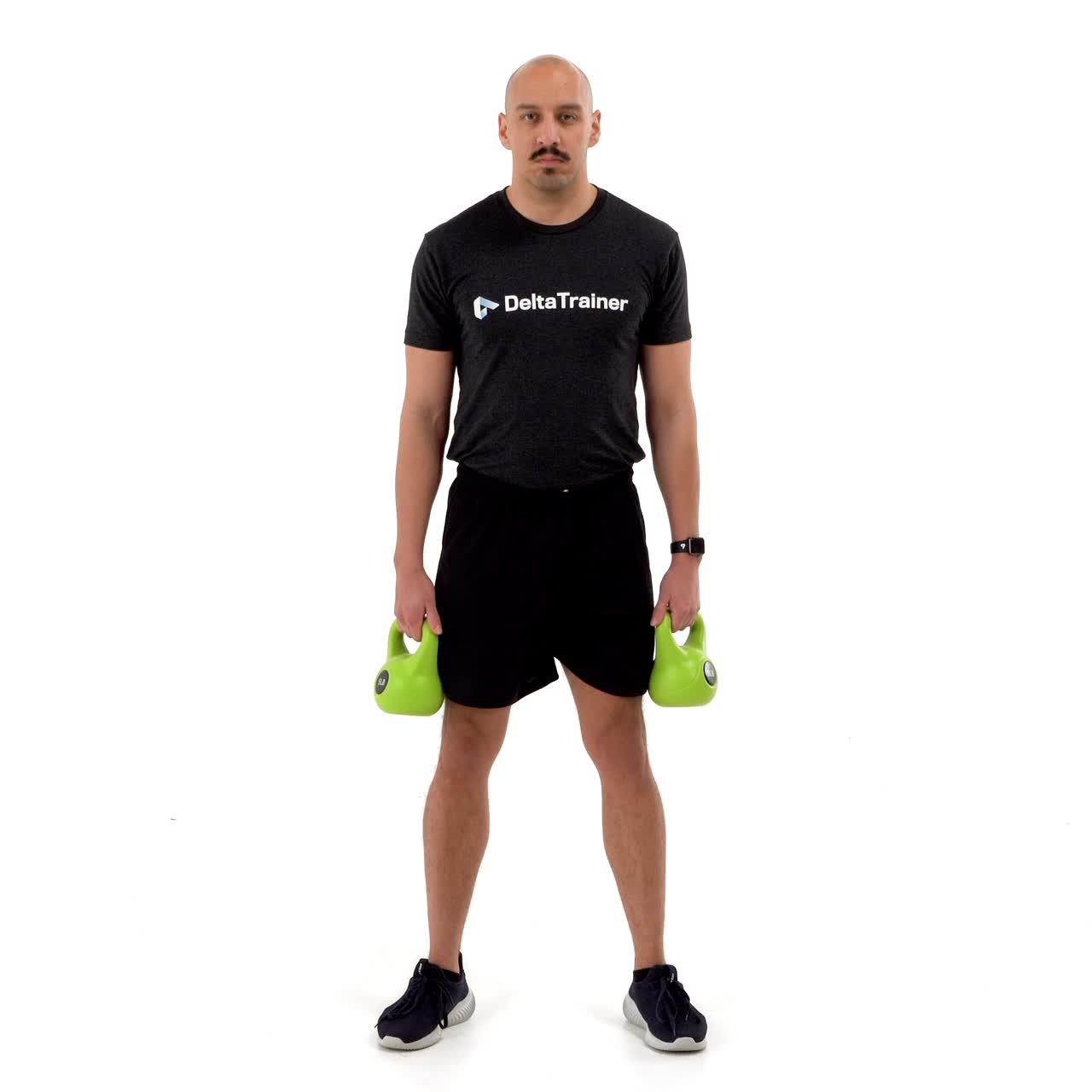 Kettlebell Half Squat with trainwell