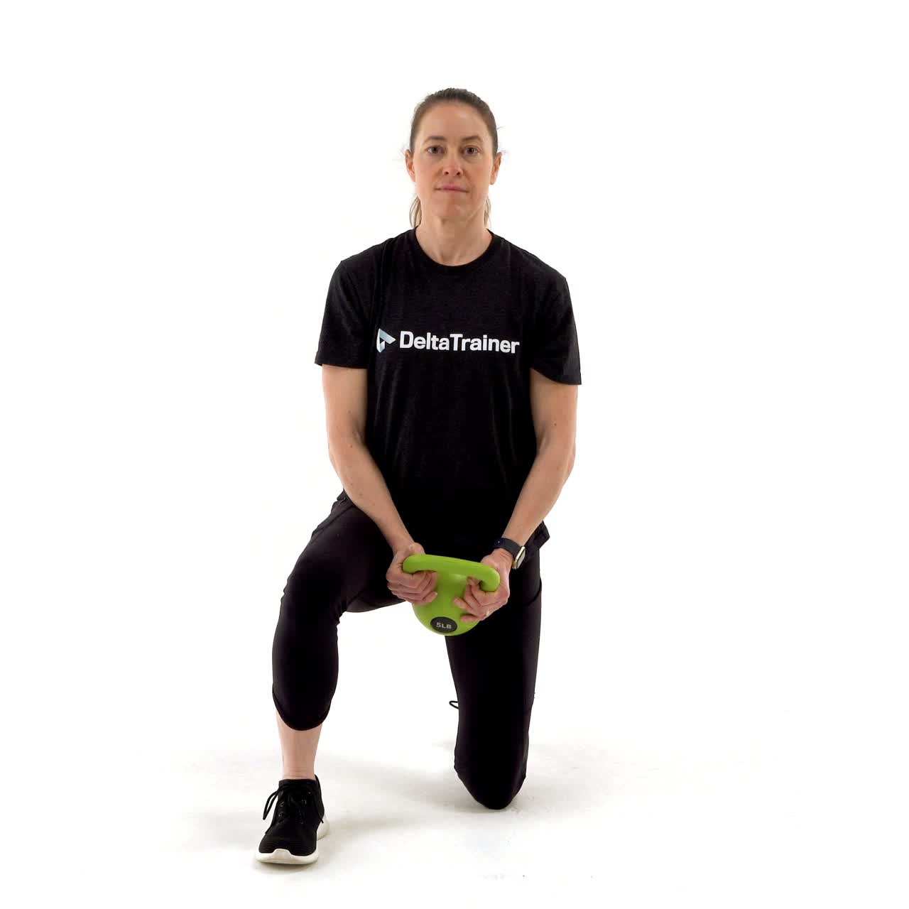 Half Kneeling Single Kettlebell Lumberjack with trainwell
