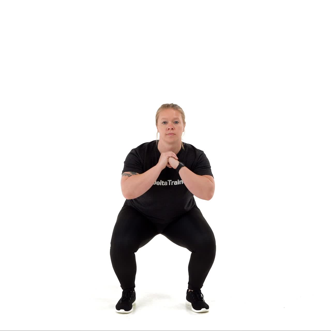Bodyweight Squat Hold with trainwell