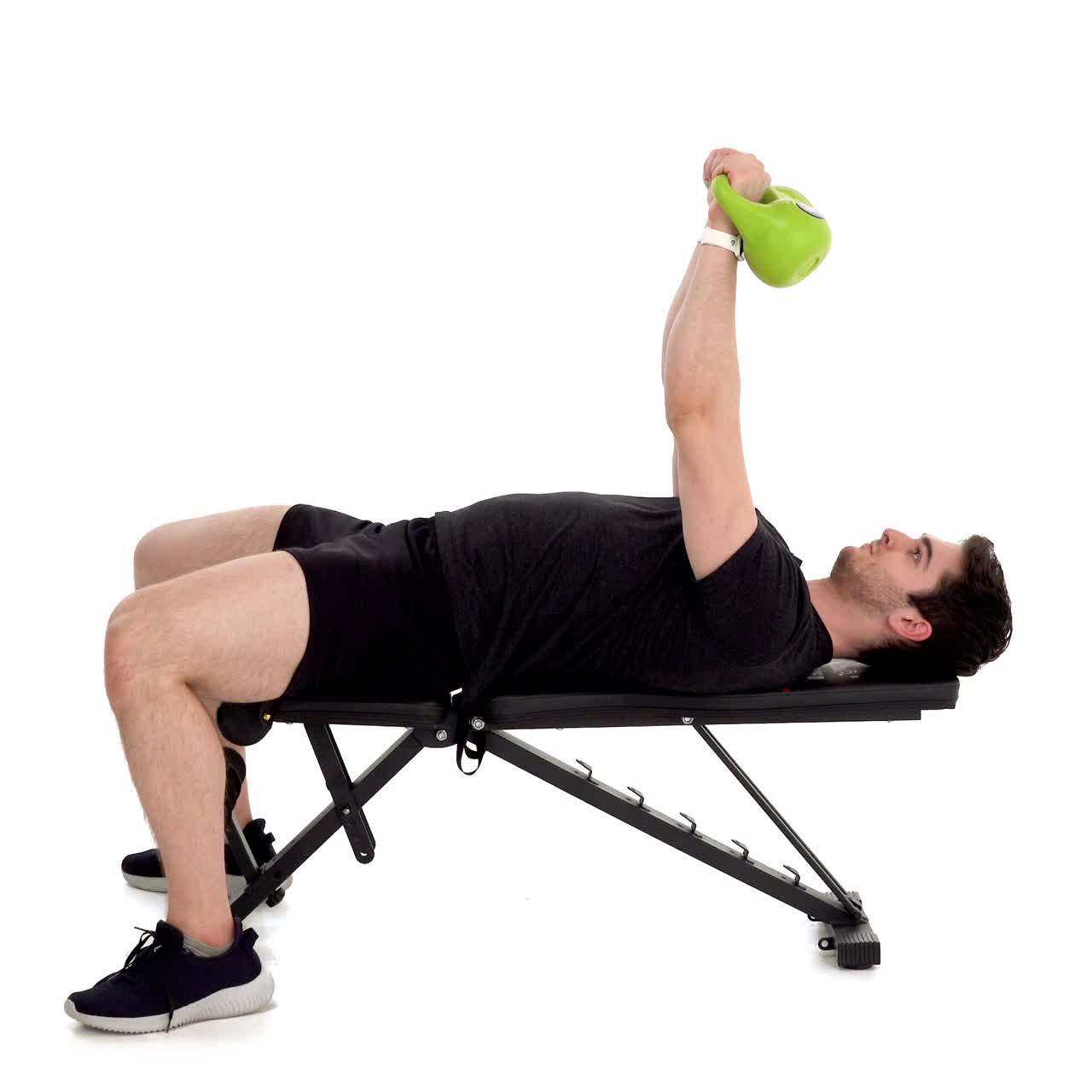 Kettlebell Bench Press with trainwell