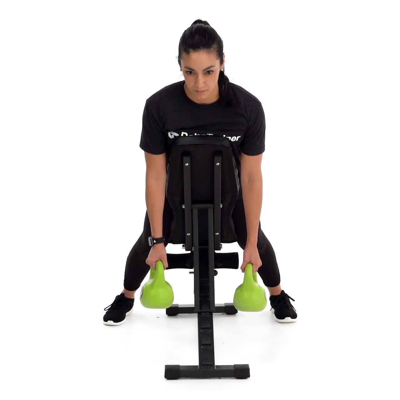 Kettlebell Chest Supported Row with trainwell