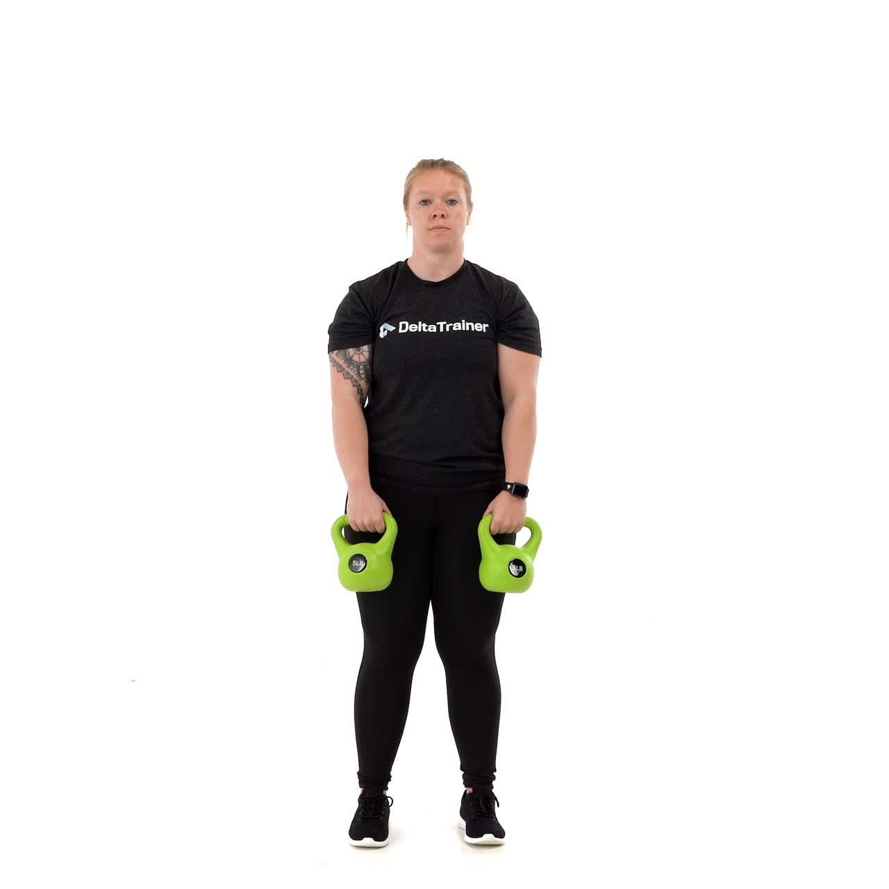 Kettlebell Deadlift To Press with trainwell