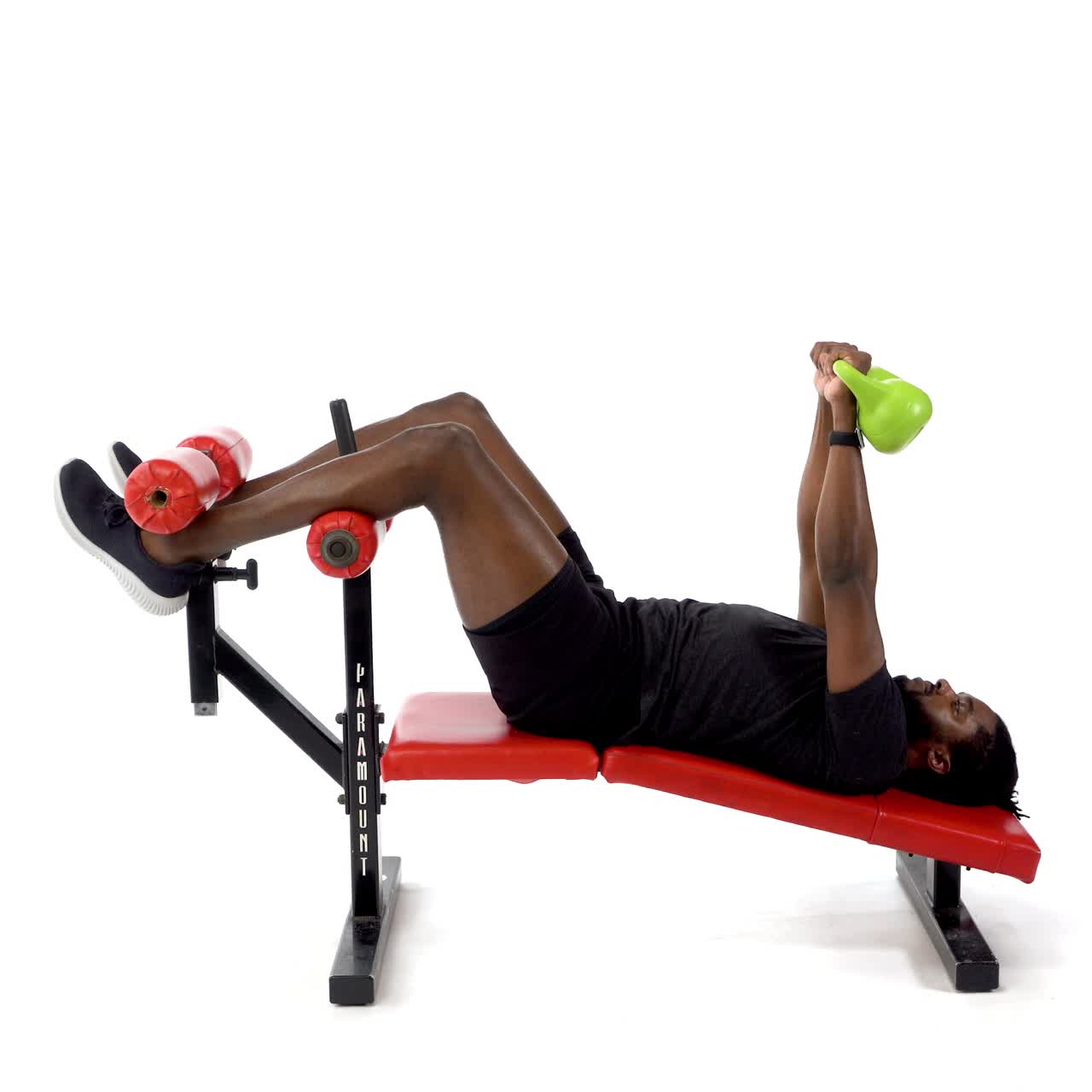 Kettlebell Decline Bench Press with trainwell